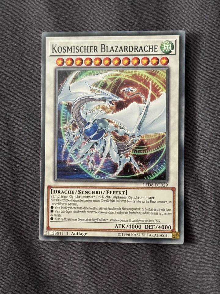 Yu-Gi-Oh! - Kosmischer Blazardrache - Common - LED6-DE029 - A2 - Bild 1 von 1