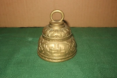 Vintage Buckfast Abbey Souvenir Small English Brass Bell Sanctuary Church Bell - Image 1 of 4