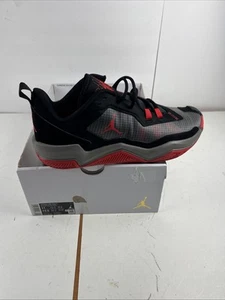 Nike Men's Jordan One Take 4 Black Red Low Basketball Shoe, DO7193-061 Size 11 - Picture 1 of 10