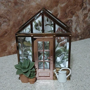 Bath & Body Works Green House Flor Wallflowers Enchufe Iluminar Luz Nocturna - Imagen 1 de 6