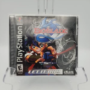 Beyblade: Let it Rip Game (Sony PlayStation 1, 2003) - With Manual - Picture 1 of 5