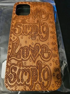 Funda iPhone 11 Pro Max "Bonita funda de madera" Simplemente - Imagen 1 de 2