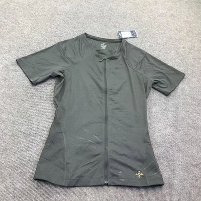 Tommie Copper SS Shirt Mens XL Slate Grey Compression Lower Back Support - Image 1 of 4