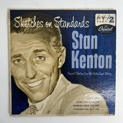 STAN KENTON - SKETCHES ON STANDARDS PART 2 - VINYL 7" EP - Picture Sleeve - Image 1 of 4