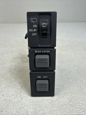 1998-1999 GMT400 Police Tahoe DRL OFF Switch Part Number: 15742071 Super Rare - Image 1 of 4