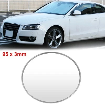 3 3/4 inch Round Adhesive Car Blind Spot Rear View Wide Angle Convex Mirror Foto 1 de 4