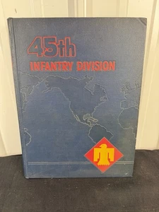 45th Infantry Division Combat Report Book Thunderbird Review Yearbook - Imagen 1 de 19