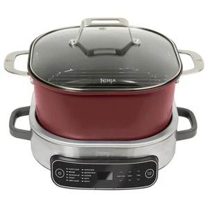 Ninja 8 In 1 Foodi Everyday Possible Cooker Pro, Merlot, Refurbished (For Parts) - Picture 1 of 10