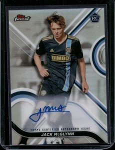 2022 Finest MLS #66 Jack McGlynn Base Set Autographs Refractor - Picture 1 of 2