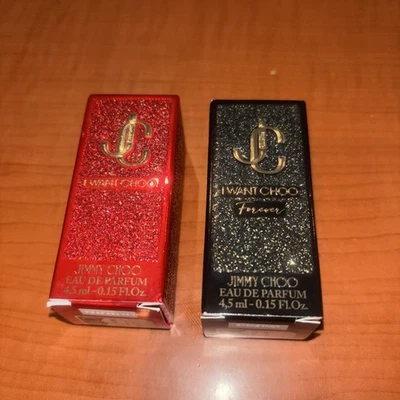 Lote de 2: Jimmy Choo I Want Choo EDP y & I Want Choo Forever Mini Splash Nuevo en caja Foto 1 de 2