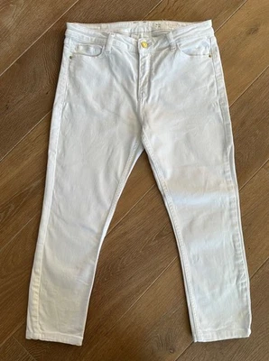 Esprit 3/4 Jeans Hose weiß Skinny  Stretchjeans  Gr. 28/28 - Bild 1 von 4
