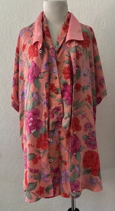 Vintage Victoria’s Secret Gold Label 3-teiliges Dessous Schlafset Floral PS| LG - Bild 1 von 24