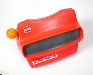 View-Master RED viewer w/round lever - cleaned & tested by DrT made in the USA - Picture 1 of 5