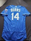 Kansas City Royals Team Issued Billy Burns Jersey Size 44