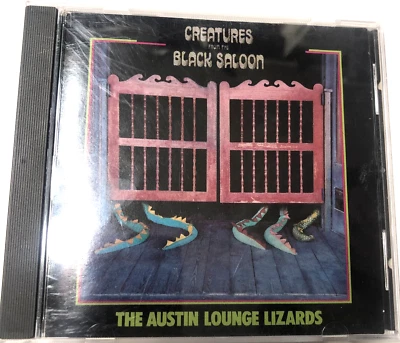 Austin Lounge Lizards Creatures from the Black Saloon  CD Watermellon Records Foto 1 de 4