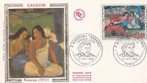 FRANCE 1968 FDC P GAUGUIN YT 1568 - Imagen 1 de 1