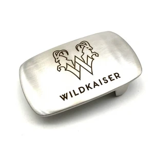 Custom Brand Stainless Belt Buckle Personalized Logo Plain Buckle 1.5'' - Picture 1 of 9