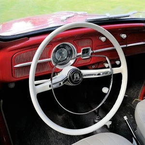 Beetle horn Ring Full horn ring for VW Beetle Karmann Ghia Type 3 horn AAC243 - Picture 1 of 4