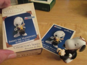 Hallmark 2005 Peanuts Snoopy the Magnificent-Woodstock as rabbit w fuzzy ears - Picture 1 of 8