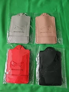 4 Pack Luggage Tags Suitcase Baggage Label With Privacy Protection - Picture 1 of 4