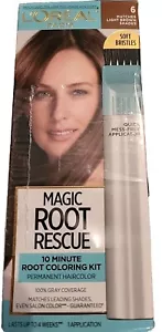 L'Oreal Paris Magic Root Rescue, Permanent Hair Color, 6 Light Brown - Picture 1 of 1