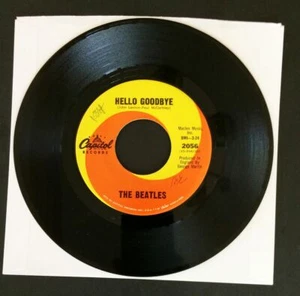 The Beatles, 'Hello Goodbye/I Am The Walrus" Capitol, 1967, VG, read notes - Imagen 1 de 2