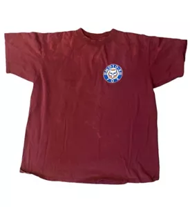 Vintage Moto-X Fox Burgandy Tshirt, Oneita, XL - Bild 1 von 9