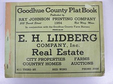 GOODHUE COUNTY OF MINNESOTA 1954 COUNTY PLAT BOOK