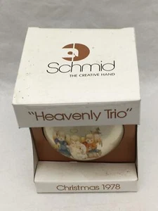 Schmid Heavenly Trio 1978 Christmas Tree Ornament Hummel Still in Box - Picture 1 of 9