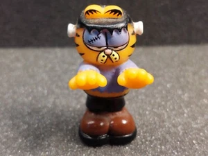 Vintage 1980s Garfield Frankenstein Halloween Pencil Topper Figure Figurine - Picture 1 of 4
