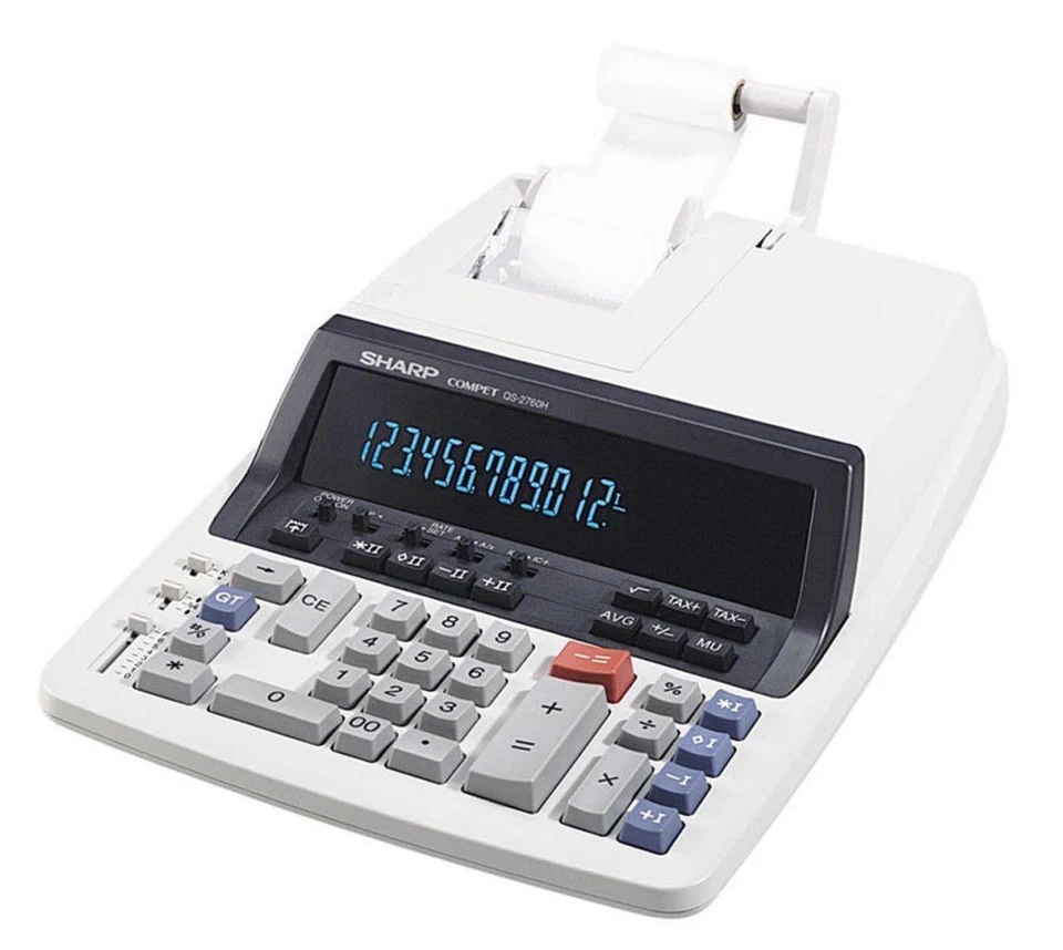 Sharp QS-2760H Printing Calculator - Image 1 of 1