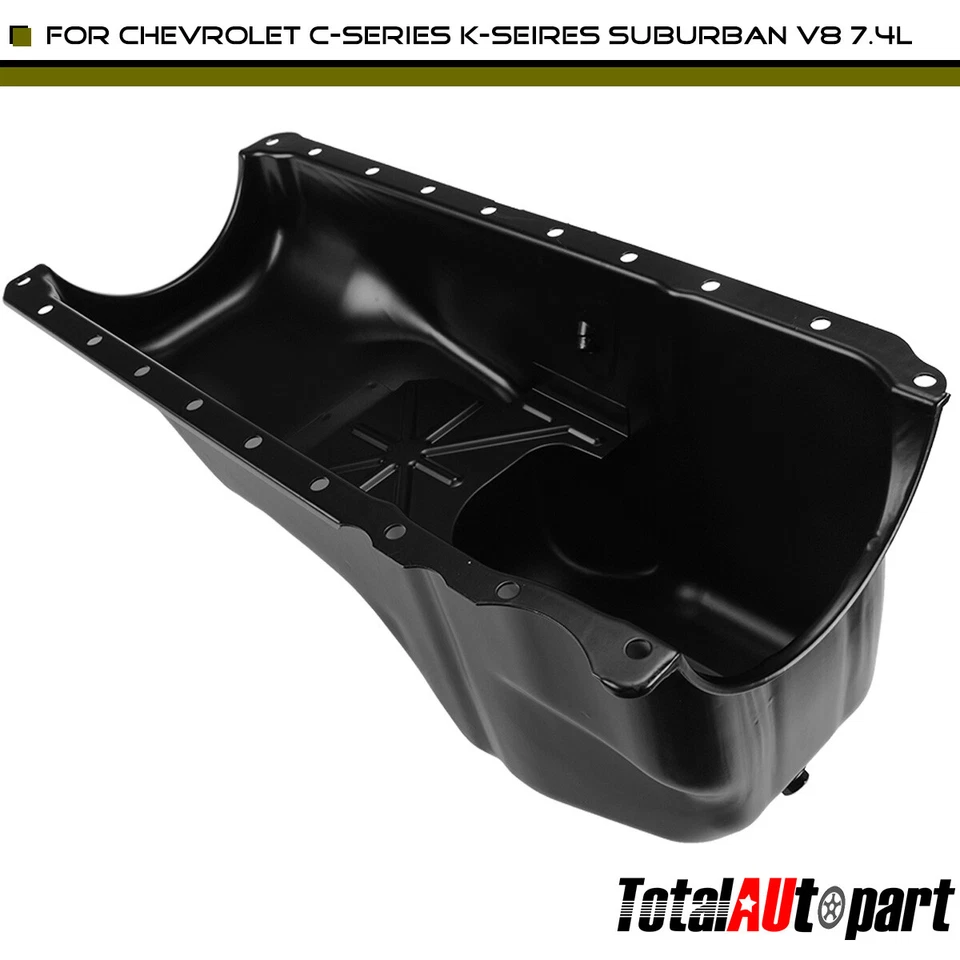 Pan de aceite de motor trasero para Chevrolet C1500 GMC K2500 C2500 K3500 Suburban V8 7,4 L Foto 1 de 4