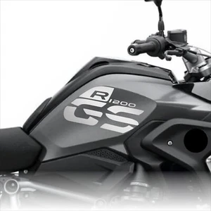 Set Adesivi Serbatoio compatibili Moto BMW R 1200 gs LC Standard ARGENTO - Foto 1 di 4