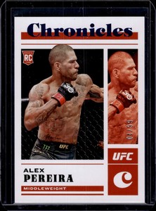 2023 Panini Chronicles UFC Alex Pereira /99 Blue Rookie RC