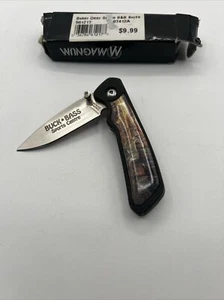 Magnum Stainless Knife 561217 buck and bass logo - Picture 1 of 4