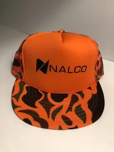 Nalco Cappello da camionista mimetico arancione e nero - Foto 1 di 4