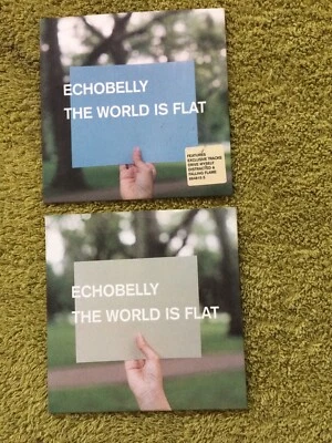 LOT 2 CD ECHOBELLY 6T THE WORLD IS FLAT 1997 CARDSLEEVE  - Photo 1/3