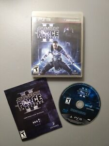 Star Wars Force Unleashed 2 II (Sony Playstation 3) ps3 Video Game CIB w/ Manual