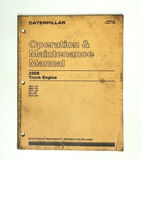Manual de operación y mantenimiento del motor del camión Caterpillar 3208 SEBU6101 agosto 1988 - Imagen 1 de 6