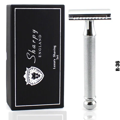 BLACKSMITH LONDON Double Edge Safety Razor Traditional Classic Vintage Shaving DE Razor & Gift Box
