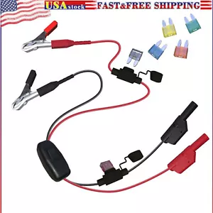 Parasitic Drain Tester Car Blade Fuse Assortment Kit for Automotive Battery Test - Foto 1 di 9