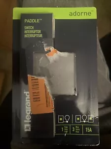 Interruptor de paleta Legrand Adorne ASPD1532M4, 15A, polo único / 3 vías - Imagen 1 de 2