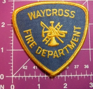 Waycross Georgia Fire Dept. patch - frühe version - Bild 1 von 2