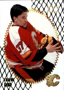 1996-97 Pinnacle Summit PREMIUM STOCK #36 Trevor Kidd CALGARY FLAMES