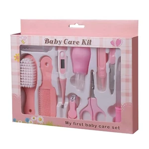 10Pcs Portable Newborn Baby Tool Kits Baby Health Care Set Kids Grooming Kit - Picture 1 of 12