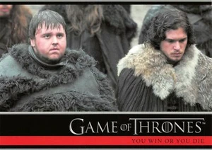 Game of Thrones Season 1 (2012) BASE Trading Card #20 / YOU WIN OR YOU DIE - Picture 1 of 2
