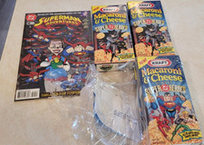 Kraft Macaroni & Cheese DC Super Heroes -4 Boxes- 1998