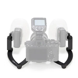 GODOX MF-DB Flexible Flash Bracket Dual Flash Mounts 1/4in Standard Screw - Picture 1 of 11