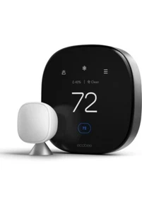 ecobee Smart Thermostat with voice Control Smart Sensor Included - Picture 1 of 12