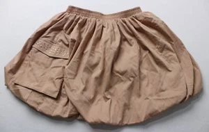 Sarabanda Girls Elastic Waist Balloon Pocketed Skirt AC2 Cookie Brown Size 6 NWT - Picture 1 of 3